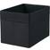IKEA Dröna Låda Svart 25 x 35 x 25 cm Förvaringslåda