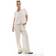 Pieces Wide Leg Linen Blend Trousers Co-Ord - Cream