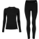 Danish Endurance Set Di Base Merino Baselayer - Nero