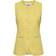 Only High Neck Waistcoat In Butter - Citron