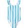 Name It Nkfzeline Swimsuit Str Badedragt - Bonnie Blue