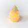 LEDlife LED Juletræslys Med Blinkende Flammeeffekt H9cm Ø6,5cm Hvid Stearin LED-lys 9cm