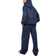 boohoo Womens Studio Applique Straight Leg Sweatpant - Navy