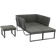 Harald Nyborg Flex Sæt Lounge Møbel Loungesæt, 1 borde inkl. 2 sofaer