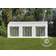 Dancover Festtält Basic 3x6m PE 700 Vit 3x6 m