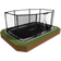 North Trampoline In Ground Trampoline Rectangular 520x370 + Safety Net + Cover