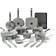 T-fal T-fal Easy Care Ceramic of 20 Cookware Set with lid 20 Parts