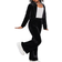 Shein Tween Girls Velvet Hooded Cardigan Pants Sporty Casual Set
