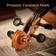 Eastar 4/4 Violin Set Full Size Fiddle for Adults with Hard Case, Shoulder Rest, Rosin, Two Bows, Clip-on Tuner and Extra Strings，EVA-330