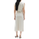 H&M Ladies Beige Boat-neck jersey dress