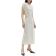 H&M Ladies Beige Boat-neck jersey dress