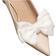 Shein pair pcs Elegant HighQuality Silk HollowOut Mary Jane Shoes With Detachable Bow Shoe Clips Pumps Accessories
