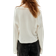 H&M Jersey En Punto Fino Con Escote En V - Blanco