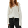 H&M Jersey En Punto Fino Con Escote En V - Blanco