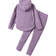 Shein Slogan Patched Drop Shoulder Hooded Tee & Leggings