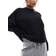ASOS DESIGN Oversized Sweat with Raglan Detail - Black