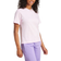 adidas Essentials Small Logo Cotton Tee - Clear Pink