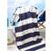 Shein pc Oversize Soft Absorbent Microfiber Bath Towel White, Blue (150x75cm)