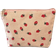Shein Strawberry-Shaped Corduroy & Canvas Women's Clutch Bag For Makeup, Phone, Coin, Pen Storage, For Middle School & College Students