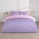Brentfords Microfibre Reversible Set, Lilac/Pink - Double - Duvet Cover Pink, Purple (200x200cm)