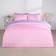 Brentfords Microfibre Reversible Set, Lilac/Pink - Double - Duvet Cover Pink, Purple (200x200cm)