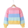Shein Tween Girl Colorblock Drop Shoulder Cardigan