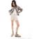 Hollister Havrefarvede Shorts Med Lav Talje I Hørlook - Neutral
