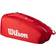 Wilson Super Tour 6 Pack 2025 Red