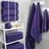 Latitude Run Edison Collection 100% Cotton Turkish Set 27.0 W in Purple Bath Towel Purple (137.2x68.6cm)
