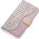 MTP Products Croco Bling Series Samsung Galaxy S21 5G Plånboksfodral Roséguld