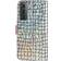 MTP Products Croco Bling Series Samsung Galaxy S21 5G Plånboksfodral Roséguld