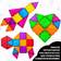 Bambini Magnetiska Plattor Set 60 st