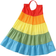 Shein Young Girl Colorblock Ruffle Hem Cami Dress For Summer