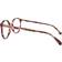 Purple Havana Round Acetate Eyeglasses X-Large