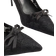 River Island Lace Mule Heel - Black