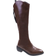Shein Fleece Lined Knee High Boots For Women Pointed Toe Chunky Heel Tall Riding Boots AutumnWinter