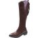Shein Fleece Lined Knee High Boots For Women Pointed Toe Chunky Heel Tall Riding Boots AutumnWinter