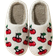 Shein Cute Cherry Non-Slip Indoor Slippers - Winter