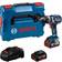 Bosch Bosch Professional 18V System Akku Schlagbohrschrauber GSB 18V-110 C max. Drehmoment: 110 Nm, inkl. Connectivity Modul, 1x5,0 Ah Akku, 1x3, in L-BOXX 136 Amazon Exclusive Set