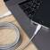 WIAWHT100010801 Braided Charging Cable, White Apple iPhone 5.9ft