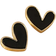 Shein Heart Design Stud Earrings