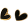 Shein Heart Design Stud Earrings