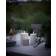 Uyuni Outdoor LED Pillar Candle 8.4 x 20 cm White LED-lys 20cm