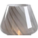 Det Gamle Apotek Glas Batteri Grå Bordlampe 19.5cm