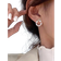 Shein pair French Style Elegant Fashionable Imitate Faux Pearl Womens Ear Studs Versatile And Delicate For Daily Wear