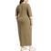 adidas Classics 3-Stripes Adicolor V-Neck Maxi Dress - Olive Green