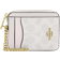 Coach Zip Card Case In Signature Canvas - White