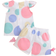 Shein Baby Girl Ruffle Trim Bowknot Polka Dot Printed Top And Shorts Set