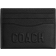 Coach Card Case with Graphic - Black