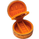 ANNEBRAUNER Jewellery Travel Box Round Orange